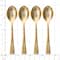 12 Packs: 24 ct. (288 total) Gold Mini Spoons by Celebrate It™